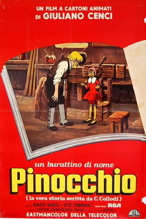 Un burattino di nome Pinocchio海报