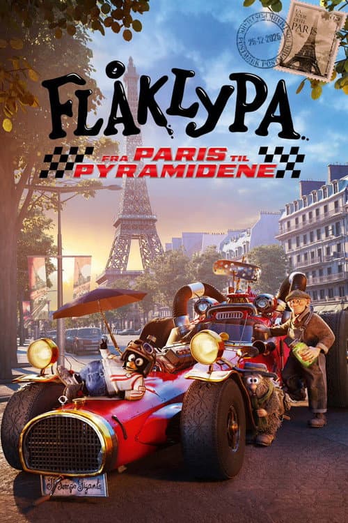 Flåklypa - fra Paris til Pyramidene海报