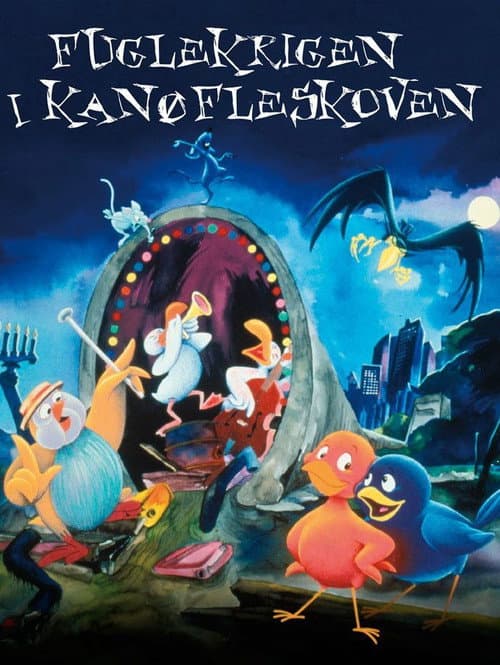 Fuglekrigen i Kanøfleskoven海报