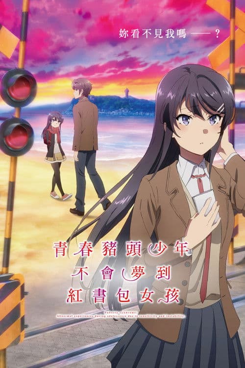 青春猪头少年不会梦到红书包女孩海报