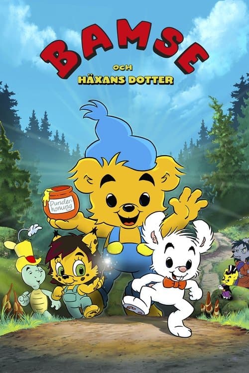 Bamse och häxans dotter海报