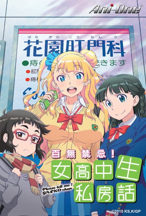 百无禁忌！女高中生私房话海报