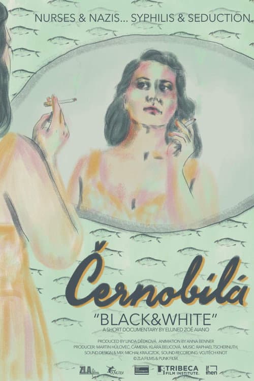 Černobílá海报