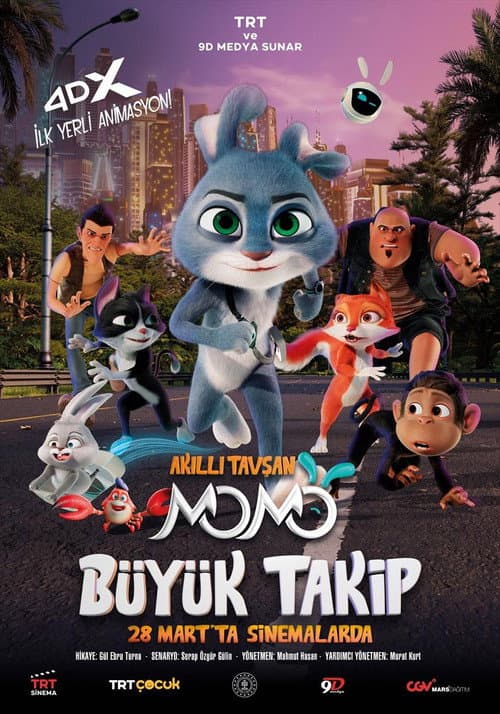 Akıllı Tavşan Momo: Büyük Takip海报
