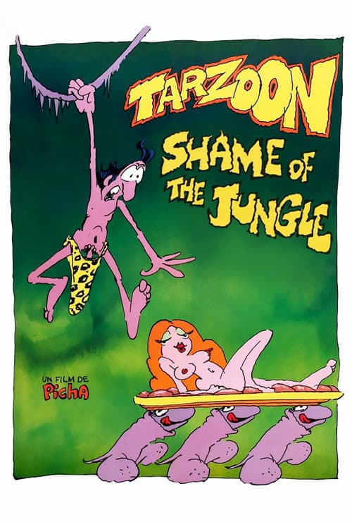Tarzoon: Shame of the Jungle!海报
