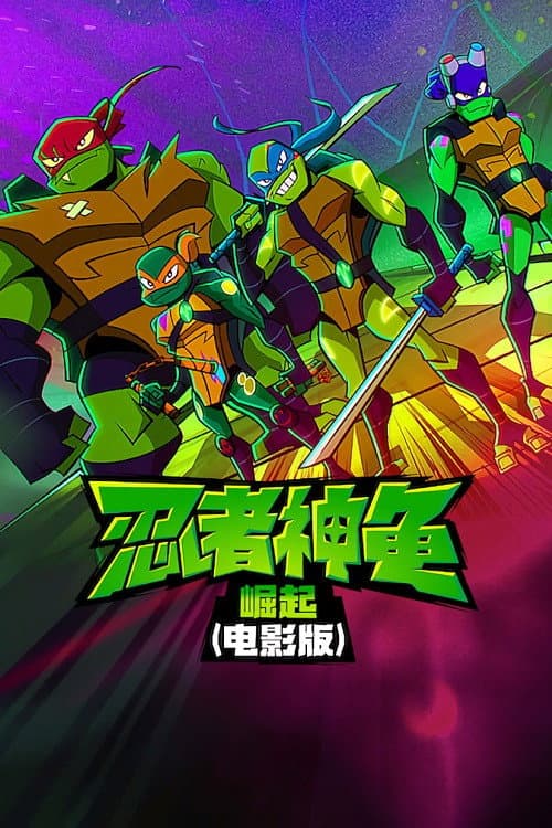 忍者神龟：崛起海报