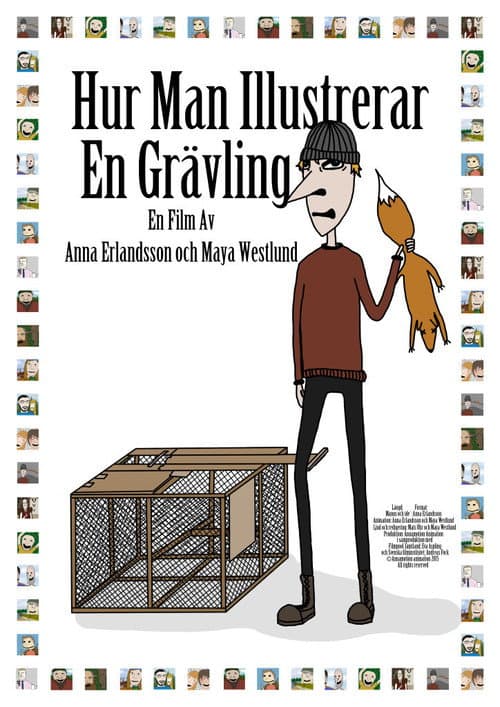 Hur man illustrerar en grävling海报