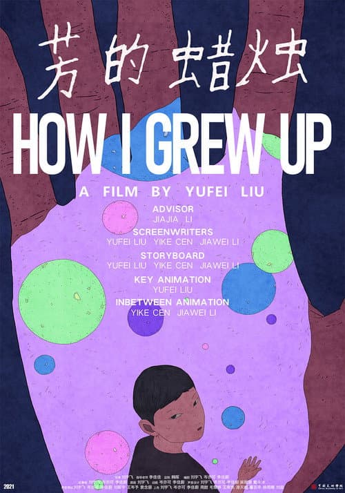 芳的蜡烛海报