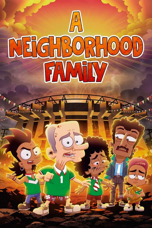 A Neighborhood Family海报