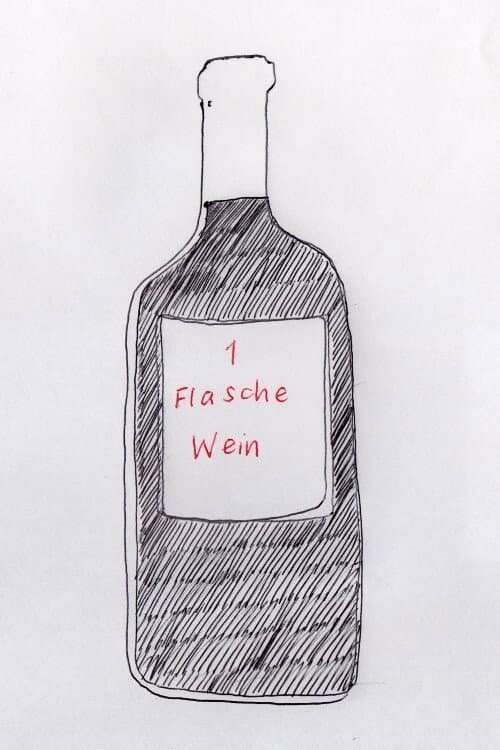 1 Flasche Wein海报