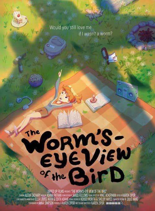 The Worm's-Eye View of the Bird海报
